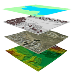 gis-01-01 GIS(地理情報システム、Geographic Information System)で様々な実績、技術力、ノウハウがアドソル日進にはあります