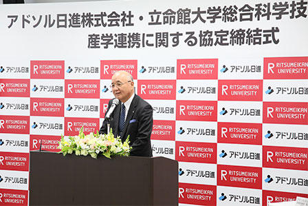 アドソル日進株式会社 代表取締役社長 上田 富三