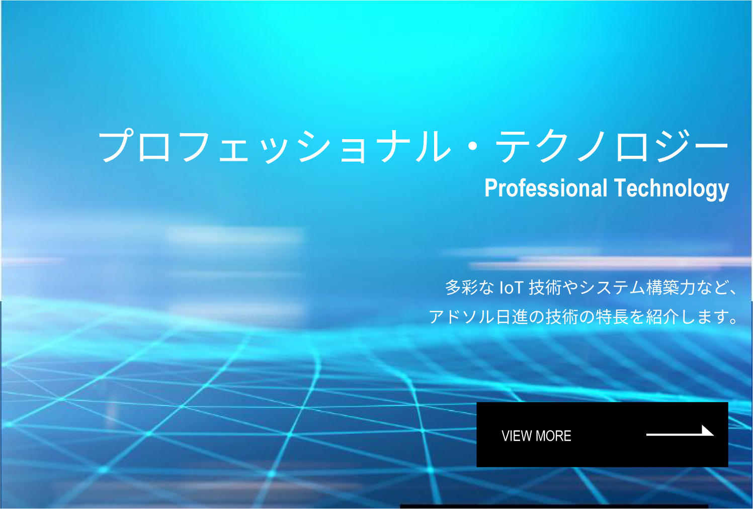 プロフェッショナル・テクノロジー